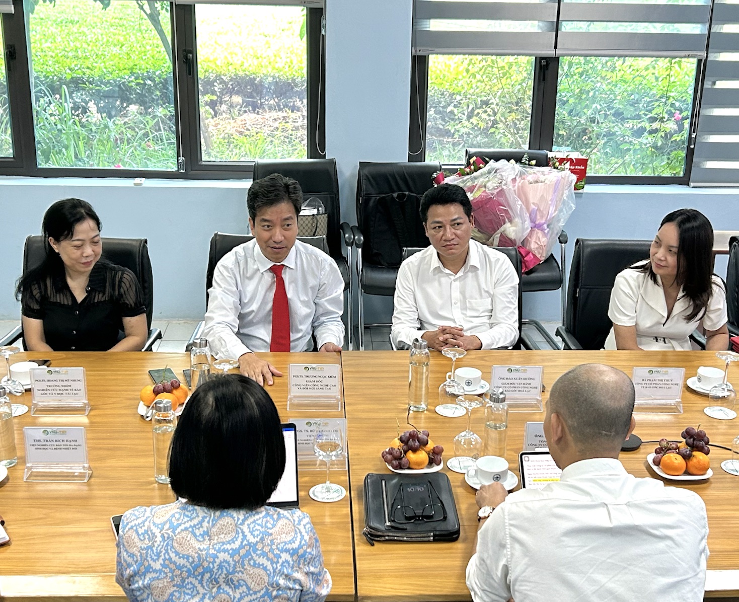 Ảnh: PGS.TS. Trương Ngọc Kiểm phát biểu